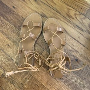 Madewell Lace Up Sandals